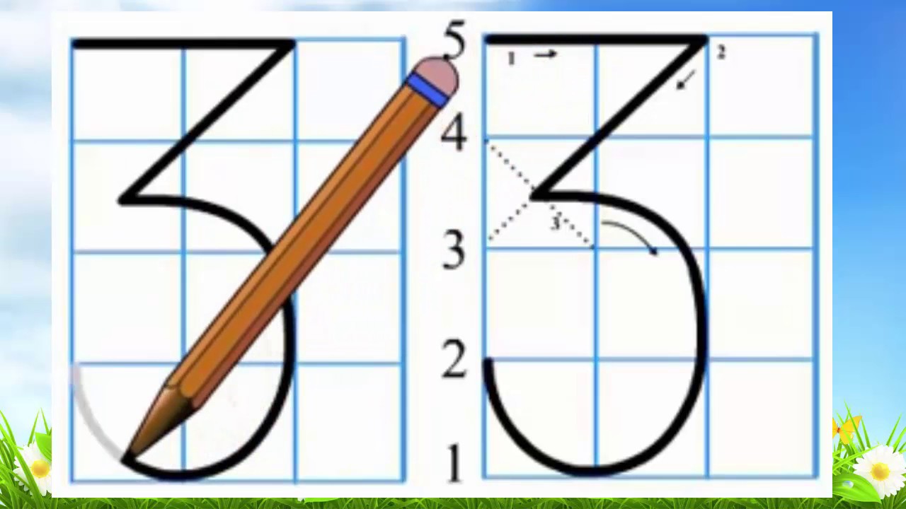 Tập viết số 3 ???????????? - youtube