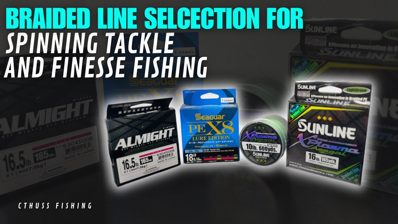 best braided fishing line for spinning reels Best Braided Lines for Spinning Reels