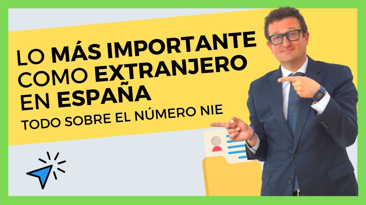 NÚMERO NIE en España (Guía Completa): Qué Es, Cómo se Solicita y ...