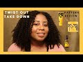 Twist out take down  pattern beauty styling products review shanika hepburn