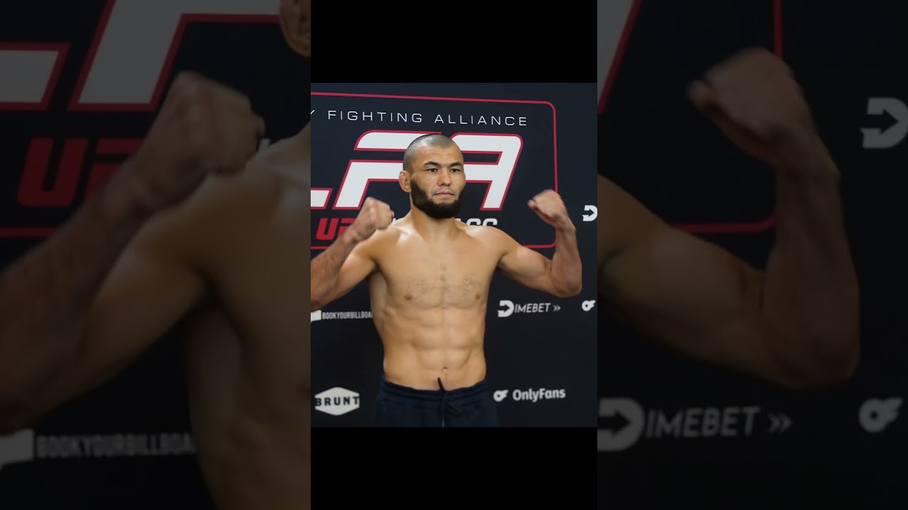 Kubanychbek Abdisalam Uulu, Weight all good, tomorrow night only victoryLFA214 Sioux Falls, SD USA