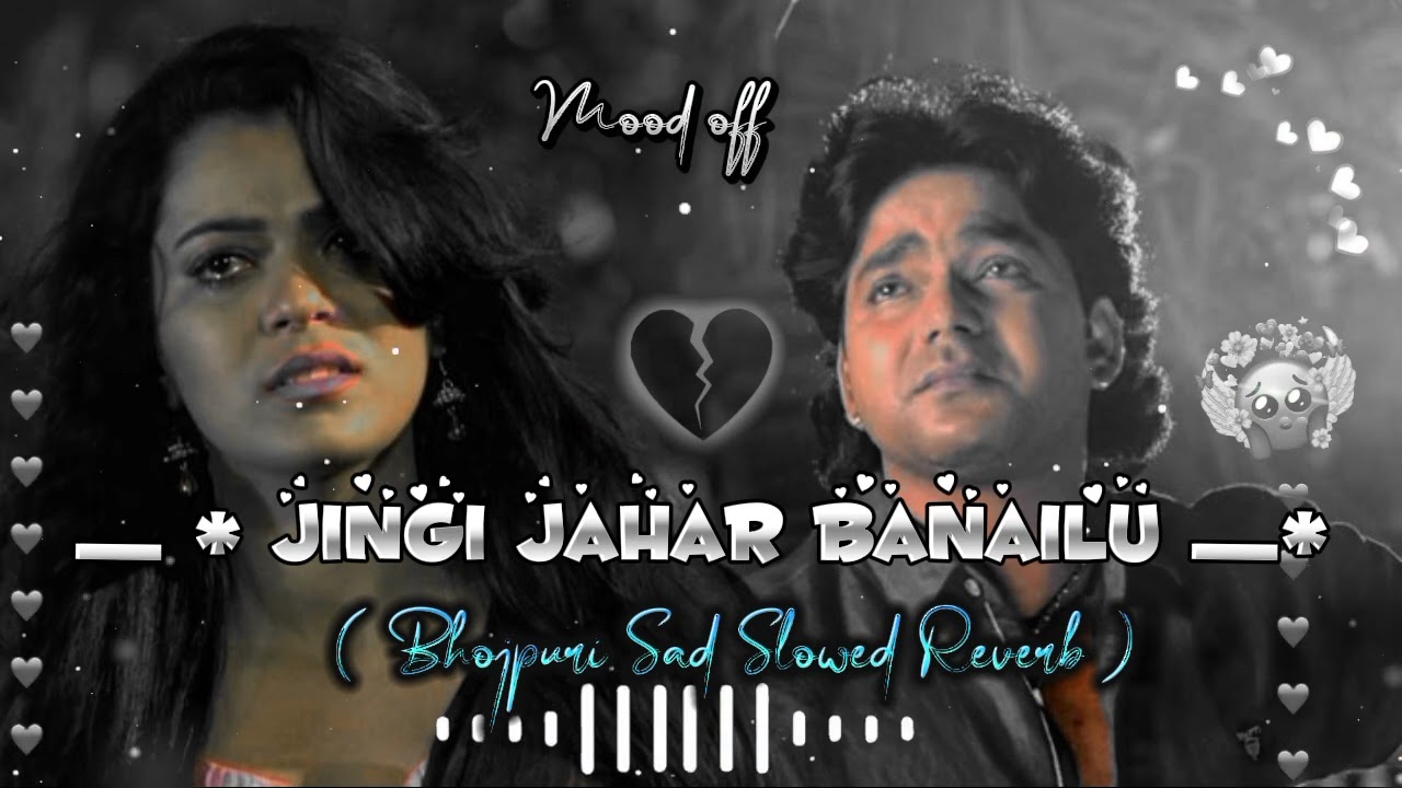 Jingi Jahar Banailu Bhojpuri Slowed Reverb 😔