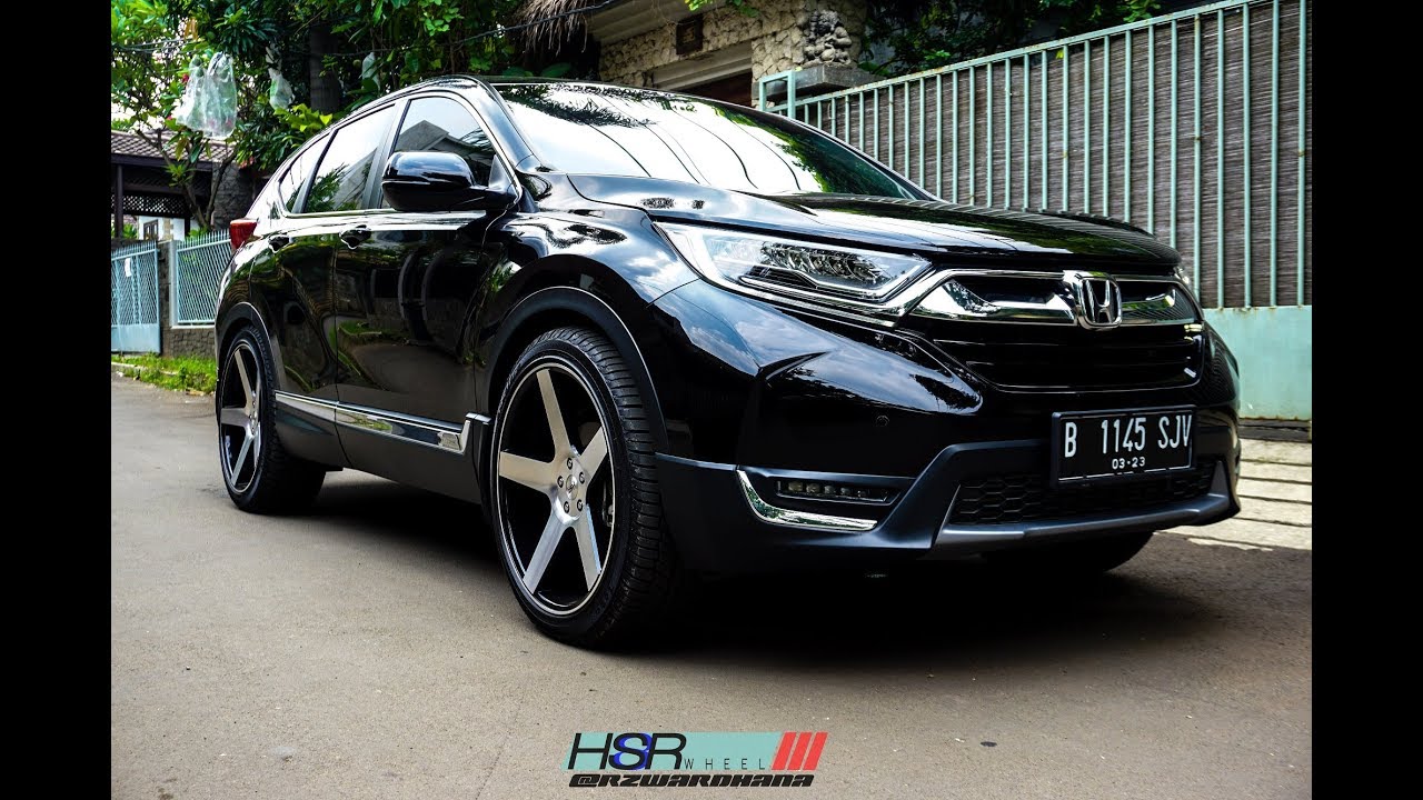 Modifikasi Honda Crv Menggunakan Hsr Wheel Csr05 Youtube