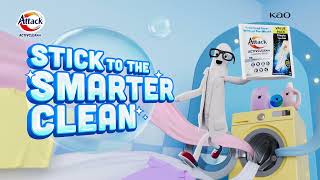 Celebrity Stick to the Smarter Clean with Attack ActivClean+ Laundry Stick! EN (30s) Profile