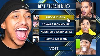 Download Lagu Reacting To Streamers Voting For Yugi \u0026 Arky As The Best Duo! MP3