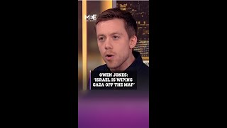 British Columnist Owen Jones Israel Is Wiping Gaza Off The Map