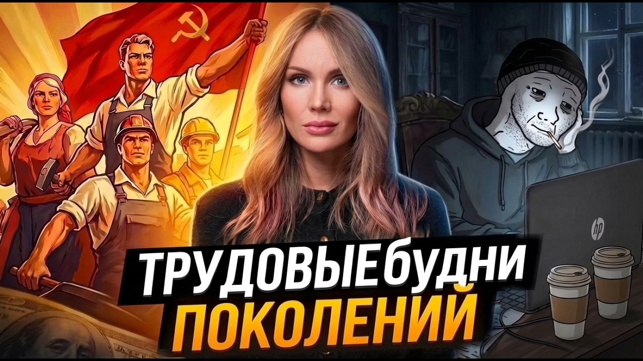 ПОЧЕМУ МИЛЛЕНИАЛЫ ВЫГОРАЮТ, А ЗУМЕРЫ НЕ ХОТЯТ РАБОТАТЬ?