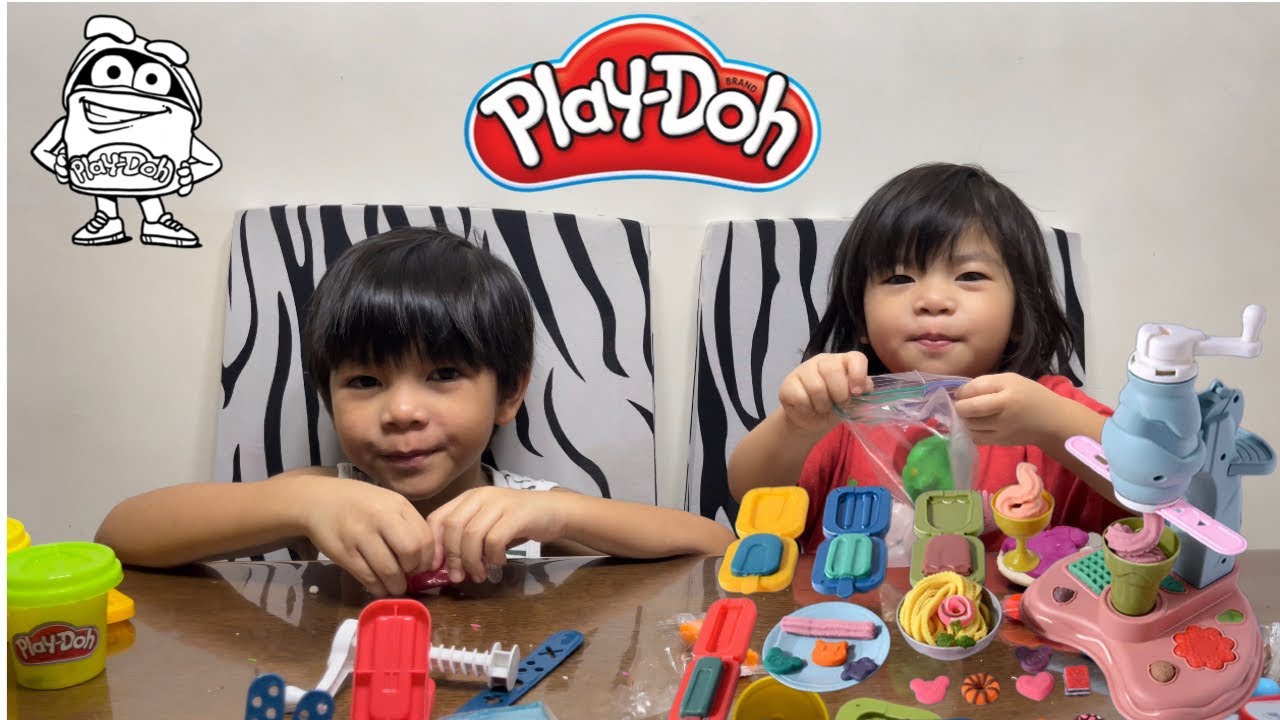PLAYDOH & Ice Cream Maker Toy from LAZADA or SHOPEE YouTube