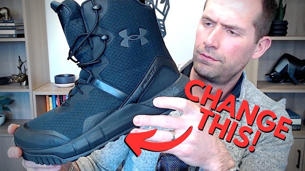 Almost PERFECT: Under Armour Micro G Valsetz Boot - YouTube