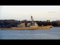 US NAVY эсминец USS Arleigh Burke DDG51 прибыл в Киль под чужим именем в AIS: Тайная миссия? LIVE