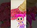 Make your own squishy ice cream cupcake! 🧁🍧 Little Angel Cooking &amp; Craft #shorts #cooking