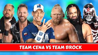 Penta & Jacob Fatu & Brock Lesnar vs. John Cena & LA Knight & Solo Sikoa - WWE 2026 Fantasy Match 🔥🔥