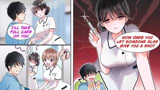 [Manga Dub] I got hospitalized from overwork, but when I let another nurse give me a shot...[RomCom]