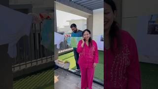Down to earth person 😂 | #dailylaughs #couplecomedy #aftermarriage #marriedcouple #funnyshorts