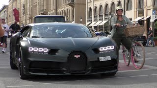 Bugatti Chiron Sport Skyview | Start Up + Driving + Carporn | Munich