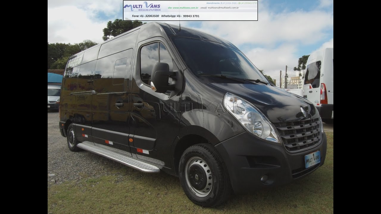 Renault Master Executiva 2015 VANS ZERO KM, USADAS E SEMINOVAS