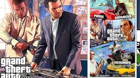 GTA V- ANDROID UCCW THEME-INSTALLATION INSTRUCTIONS