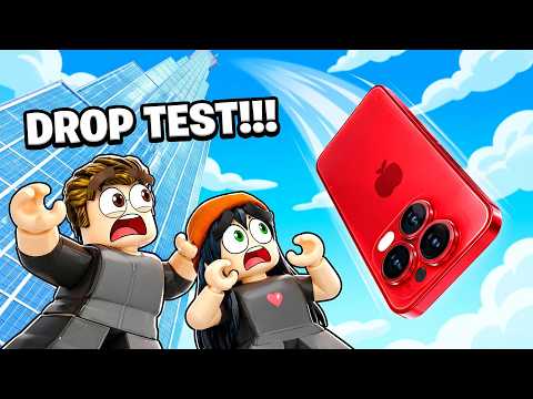 ROBLOX PHONE DROP TEST WITH ALEXA!
