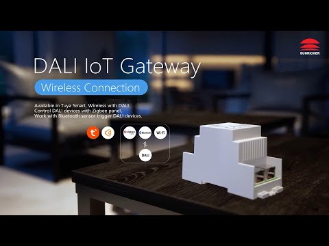 Main functions of Wireless loT DALI Gateway_SR-GW-TDA