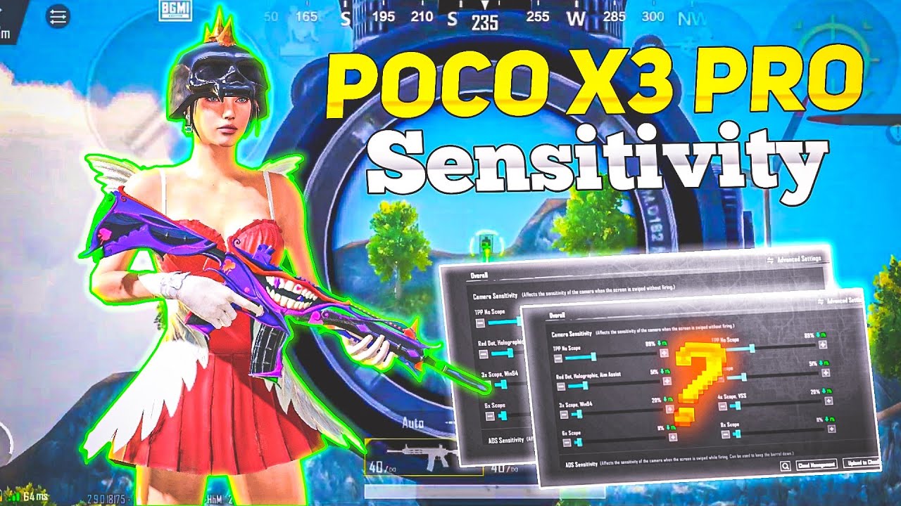 Poco X3 New Sensitivity Setting Code | Poco X3 Pro Zero Recoil ...