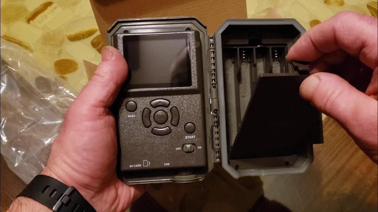 UNBOXING GardePro E5 Trail Camera YouTube