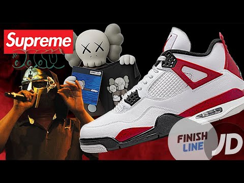 LETS GO! SUPREME MF DOOM, JORDAN 4 RED CEMENT EA & KAWS UNIQLO 