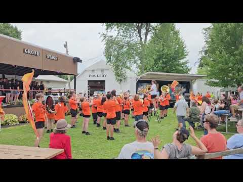 2023 Armada High School Marching Band at the Armada Fair