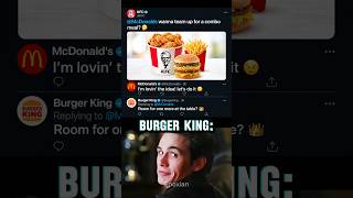 KFC after inviting McDonalds and Burger King… 😂