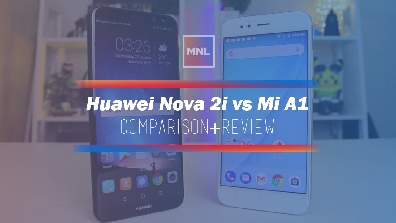 Huawei Nova 2i and Xiaomi Mi A1 - Comparison