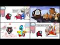Mini Crewmate Kills Steal a Brainrot Characters | Among Us #147