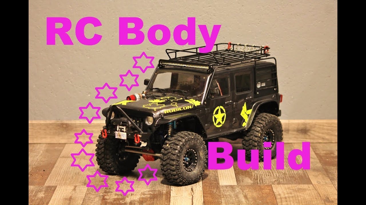 RC Body Build Proline RC Jeep Rubicon 5 Door JK YouTube