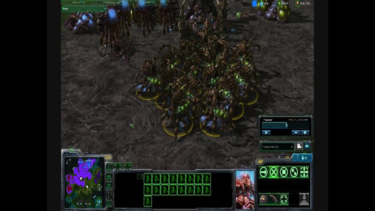 SC2 Zerg Strategy Mass Queens FTW! Starcraft 2 Tutorial YouTube