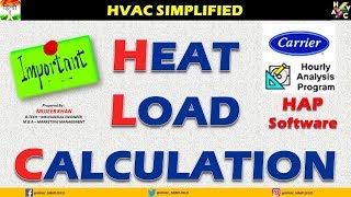 HVAC Training - HAP Heat Load Calculation | HVAC Online Training screenshot 4
