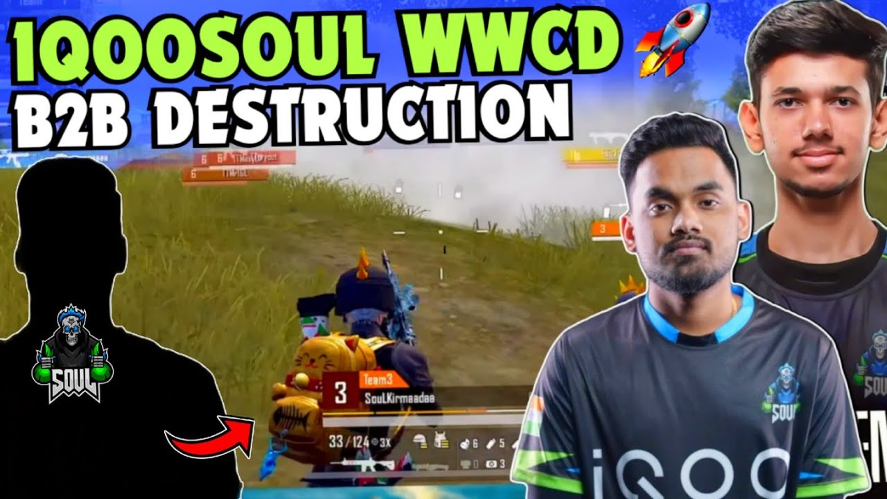 iQOOSouL WWCD Back To Back Domination 😳 SouL Manya & Nakul on Fire 🔥 ...
