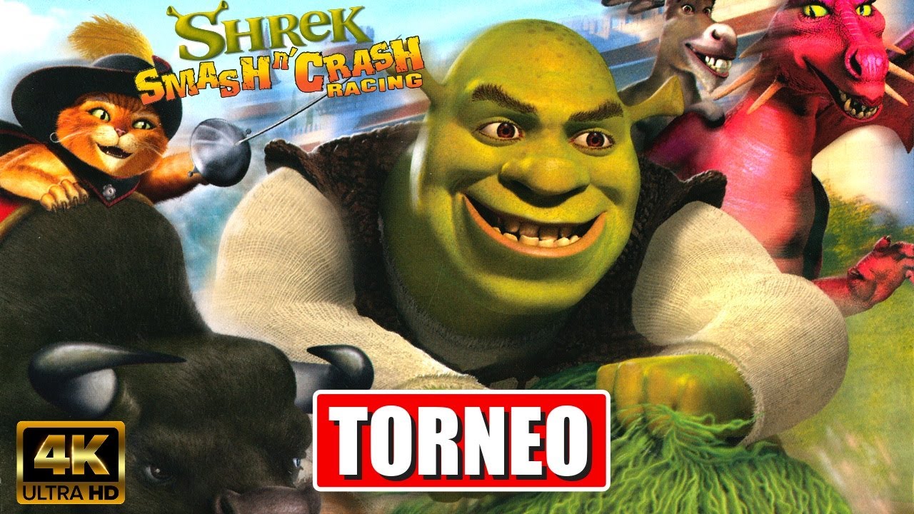 SHREK SMASH N CRASH RACING [4K] Torneo en ESPAÑOL - Shrek Gameplay ...