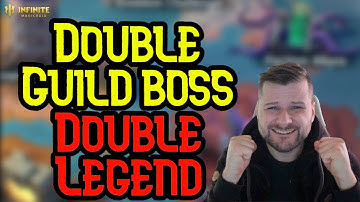 Double Guild Boss Drops + Double Legend Event! - Infinite Magicraid