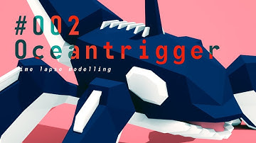 OCEANTRIGGER [002] - Time Lapse 3D Modelling in Cinema4D - by tirlio