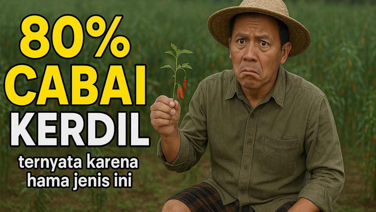 ‼️Cara Ampuh Mengatasi Cabai Yang Tumbuh Kerdil Staknan‼️Hama Jenis Ini Yang Sulit Di Ketahui Petani