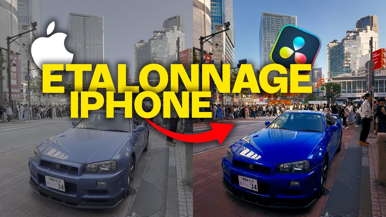 Comment Faire Du COLOR GRADING Sur Un IPHONE ? (Gratuit sur Davinci Resolve)