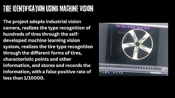 Tire Identification using Machine Vision