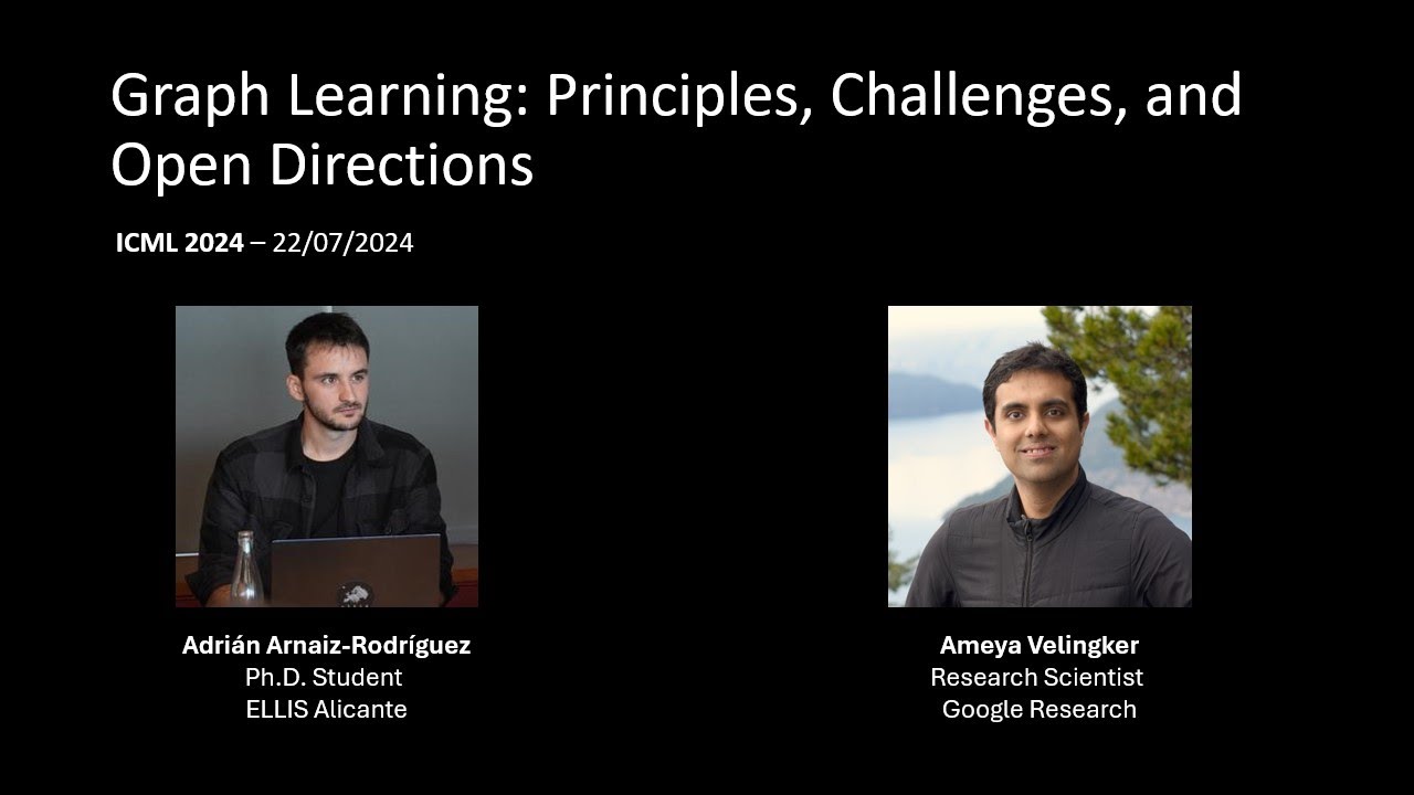ICML 2024 Tutorial - Graph Learning: Principles, Challenges, and Open ...