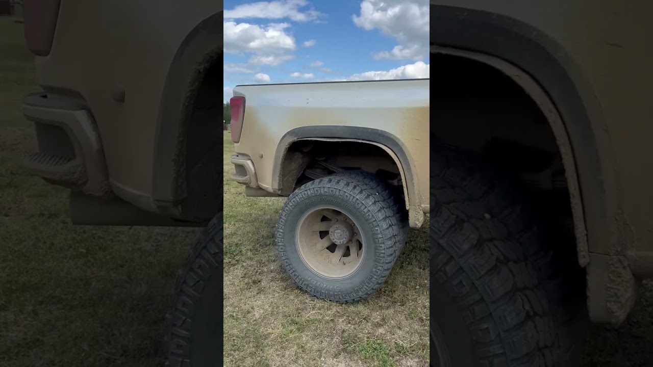 Lifted Duramax Dually Chevy