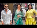 Madhuri Dixit, Sunil Shetty, Bharti Singh Arrives For Dance Deewane Stage Episode Shoot