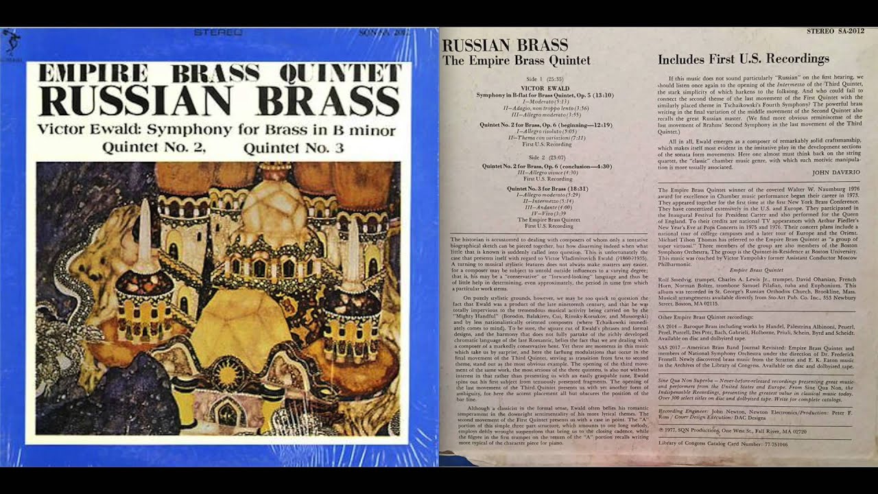 Empire Brass: Russian Brass- Full Album 