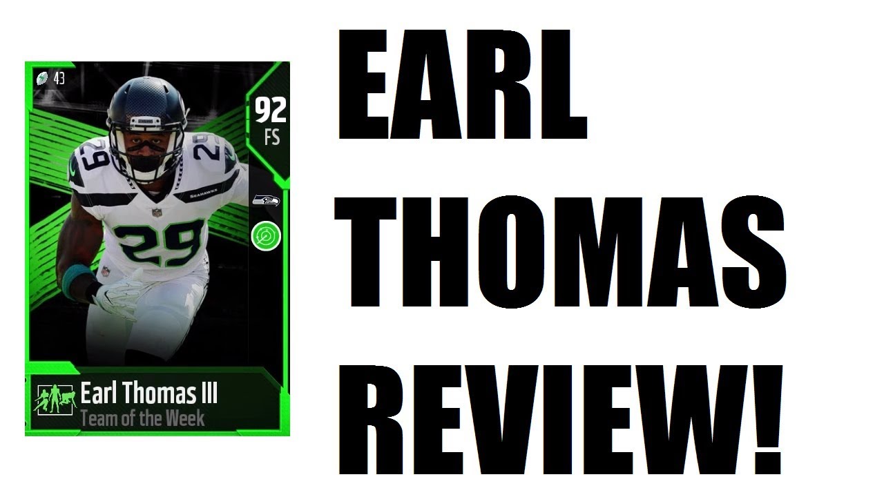 How Good is 92 Overall Earl Thomas III? MUT 18 Player Review