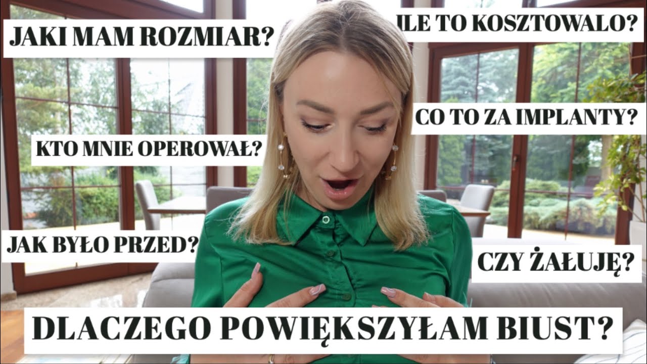 MIAŁAM OPERACJĘ POWIĘKSZENIA BIUSTU 🏥 HISTORIA MOICH IMPLANTÓW 👙| Q&A