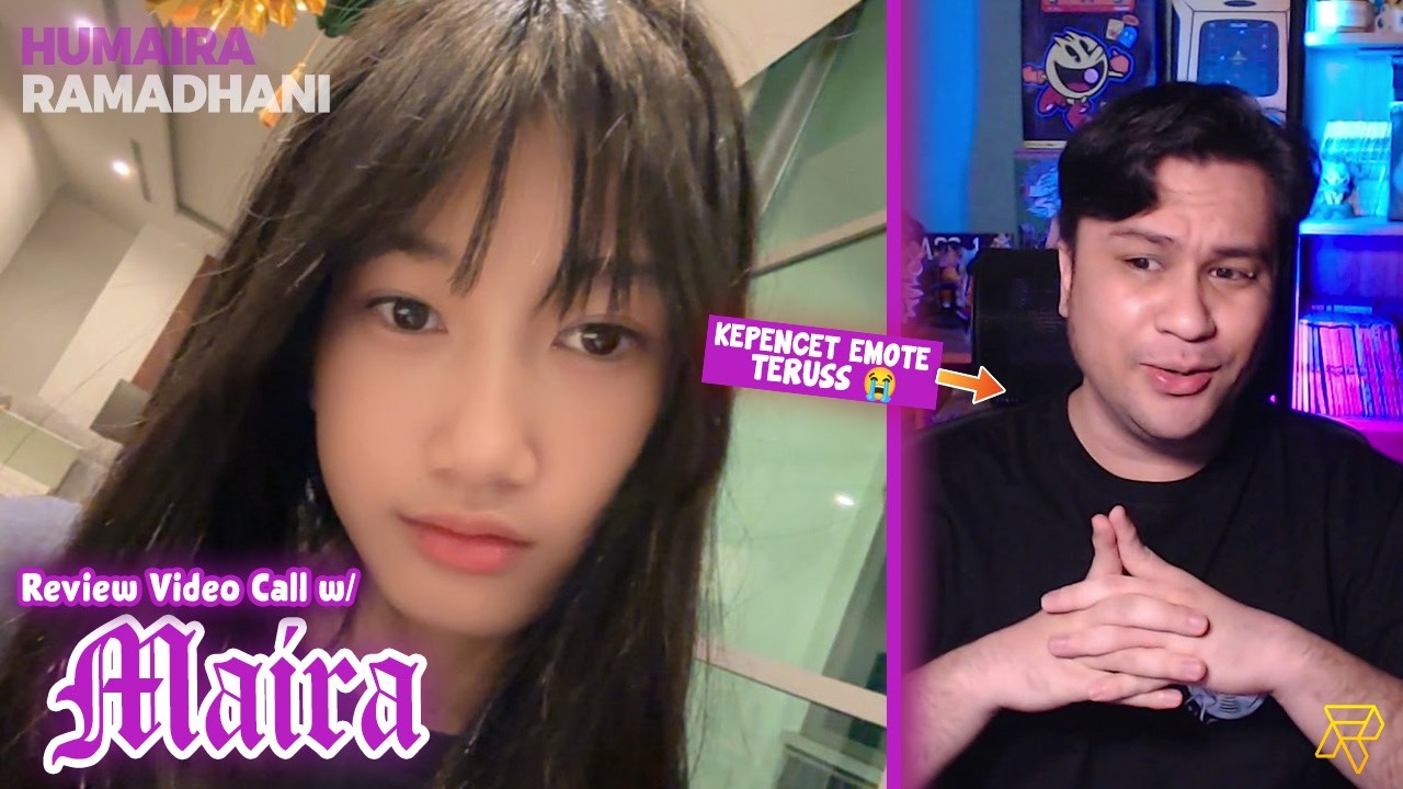 Humaira Ramdhani Ngomong ada emotenya IZIIINNN WKWK | Review Video Call JKT48 : Humaira ...