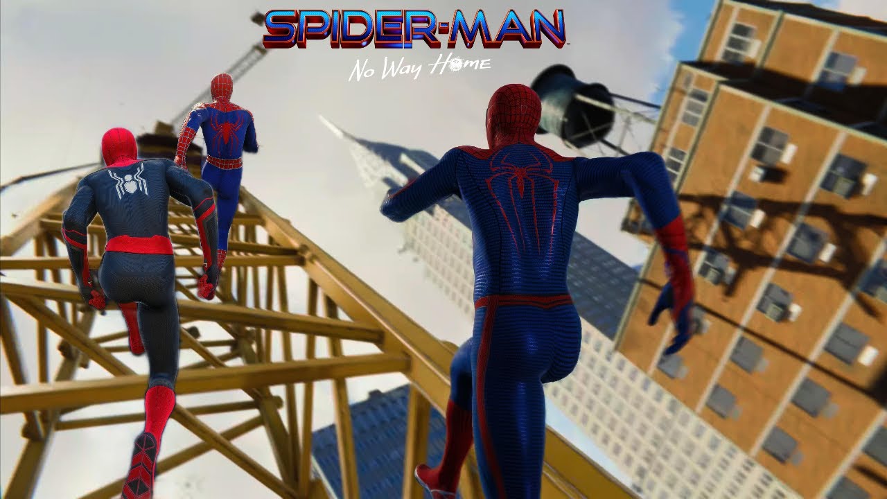 SPIDERMAN Helicopter Chase (PS5 4k HDR)