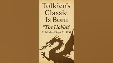 J.R.R. Tolkien’s The Hobbit is born