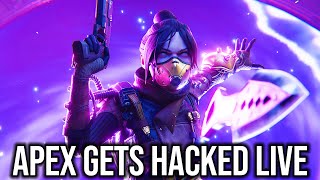 Pro Apex Legends Players Get Hacked LIVE During ALGS... (is it over?)